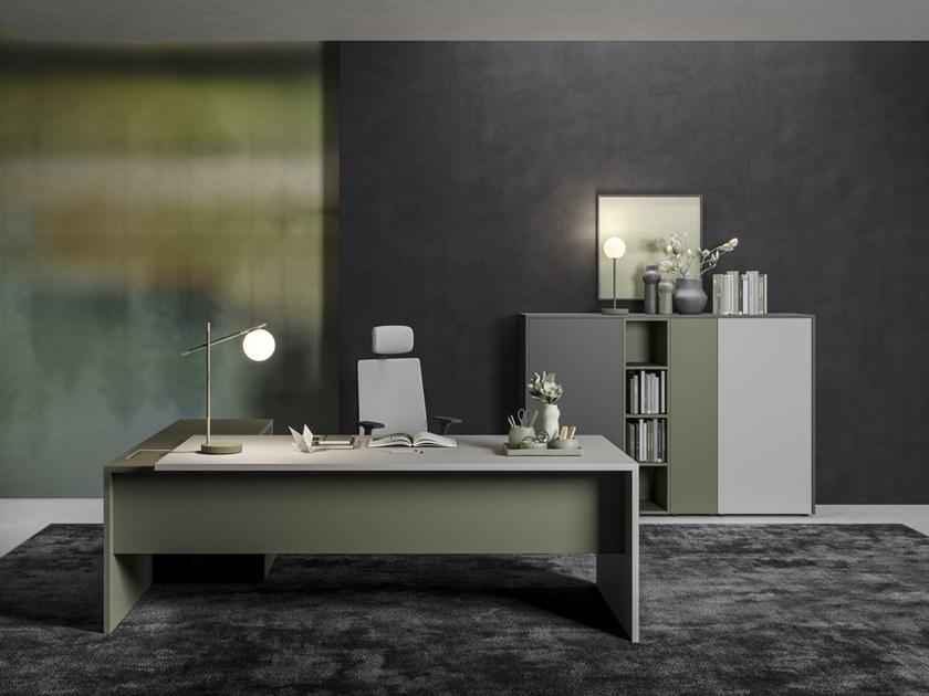 PROF Прямоугольный стол из fenix-ntm® с системой организации кабелей Entry sun-id-1424410 - Вид №19