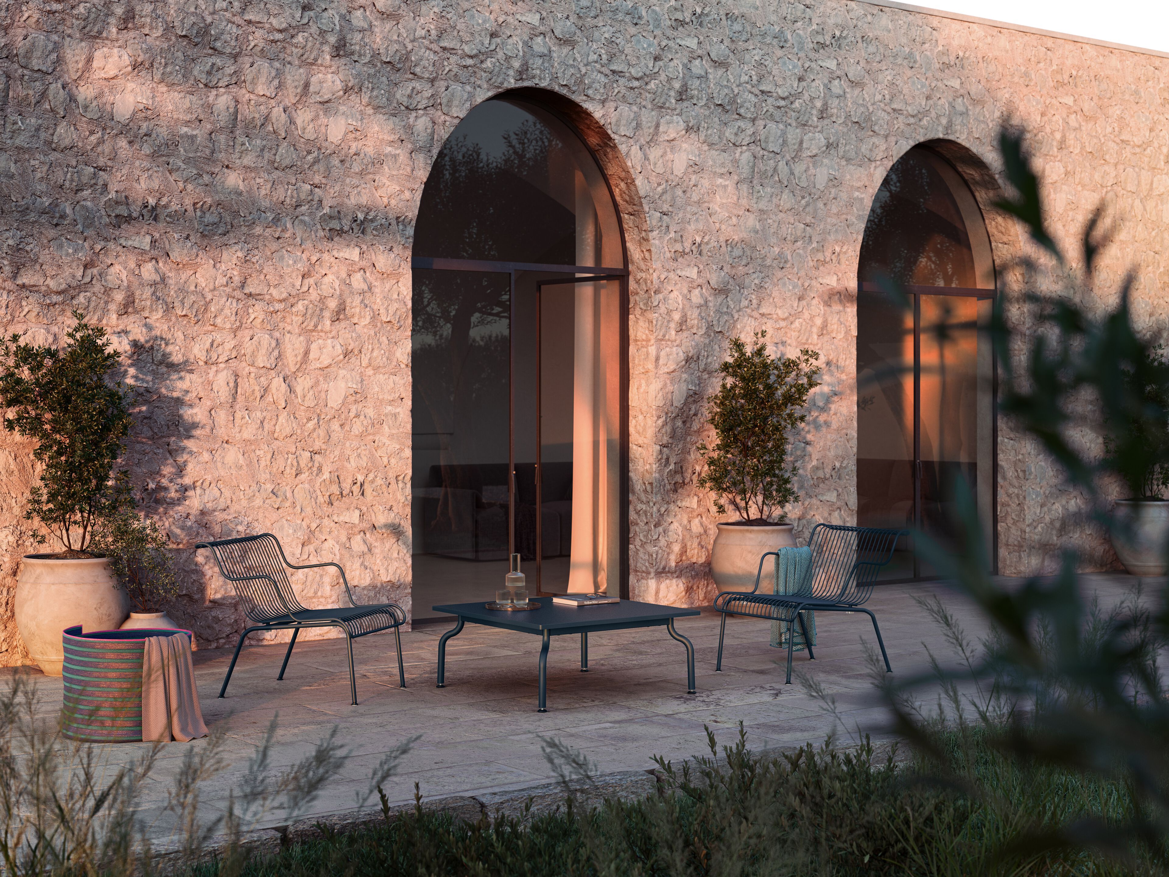 Стальной низкий квадратный журнальный столик Magis South ARCH-00028416 - Вид №3