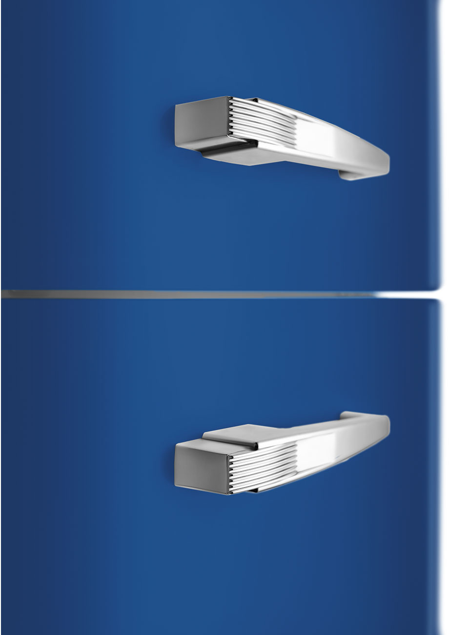 FAB32RBE5 Холодильник / отдельностоящий двухдверный холодильник, стиль 50-х годов, 60 см, синий , no-frost, петли справа SMEG  - Вид №8