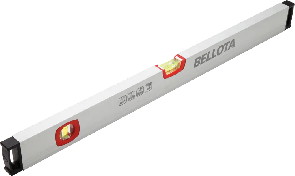 Строительный уровень Bellota 150 см с двумя глазками 87103930