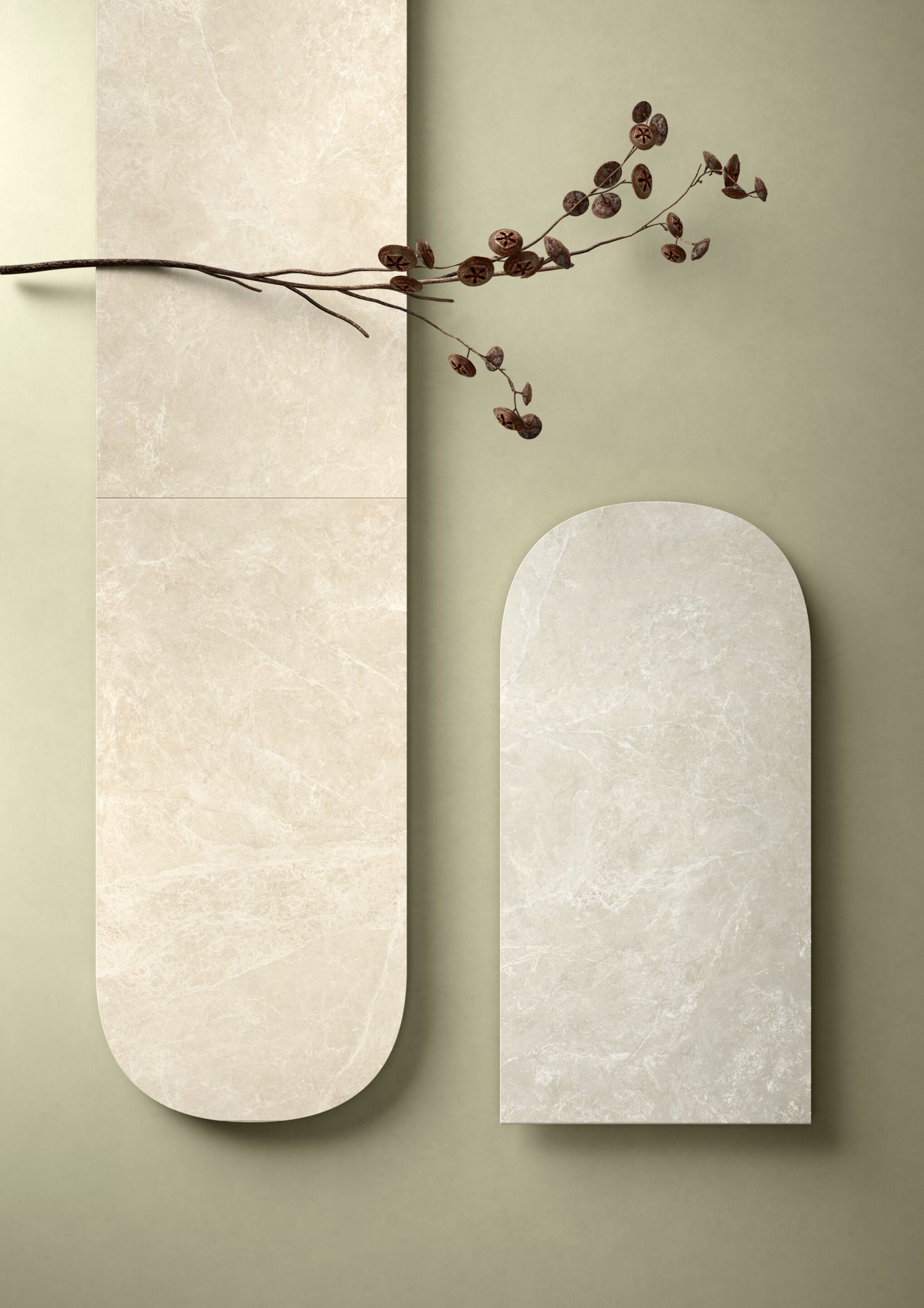 Пол / керамогранит с мраморным эффектом VitrA Bathrooms Nova Vita ARCH-00061955 - Вид №6