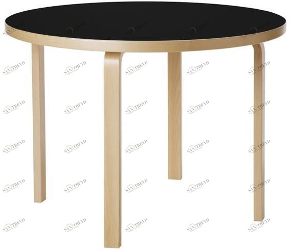 Artek Круглый деревянный стол L-leg sun-id-1515018