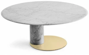 Gallotti&Radice Овальный стол из каррарского мрамора Oto