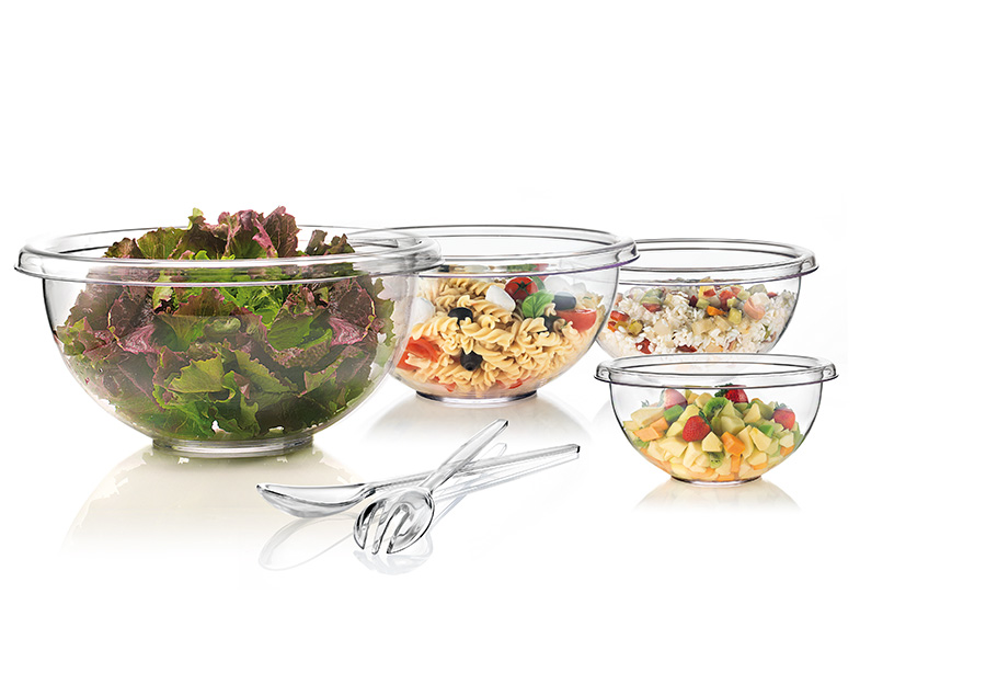 Миска для салата Happy Hour 7 л прозрачная Guzzini 08603000 - Вид №1