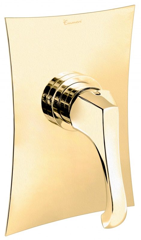 76009OA Внутристенный смеситель Ares, цвет античное золото EMMEVI