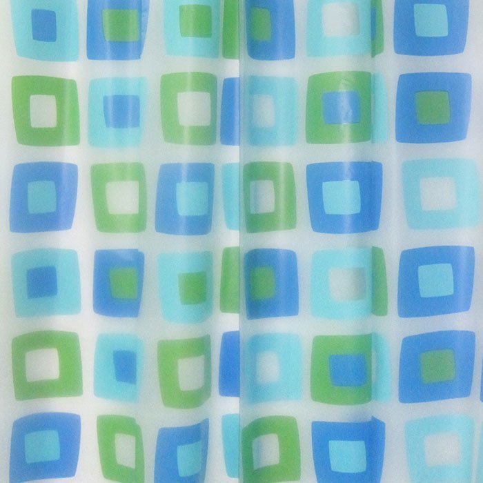 506V180M11 Milardo Wonderful Cubes Штора для ванной комнаты Wonderful Cubes Россия  - Вид №1