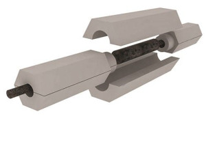 Огнеупорная чаша из силиката кальция для рулевых тяг