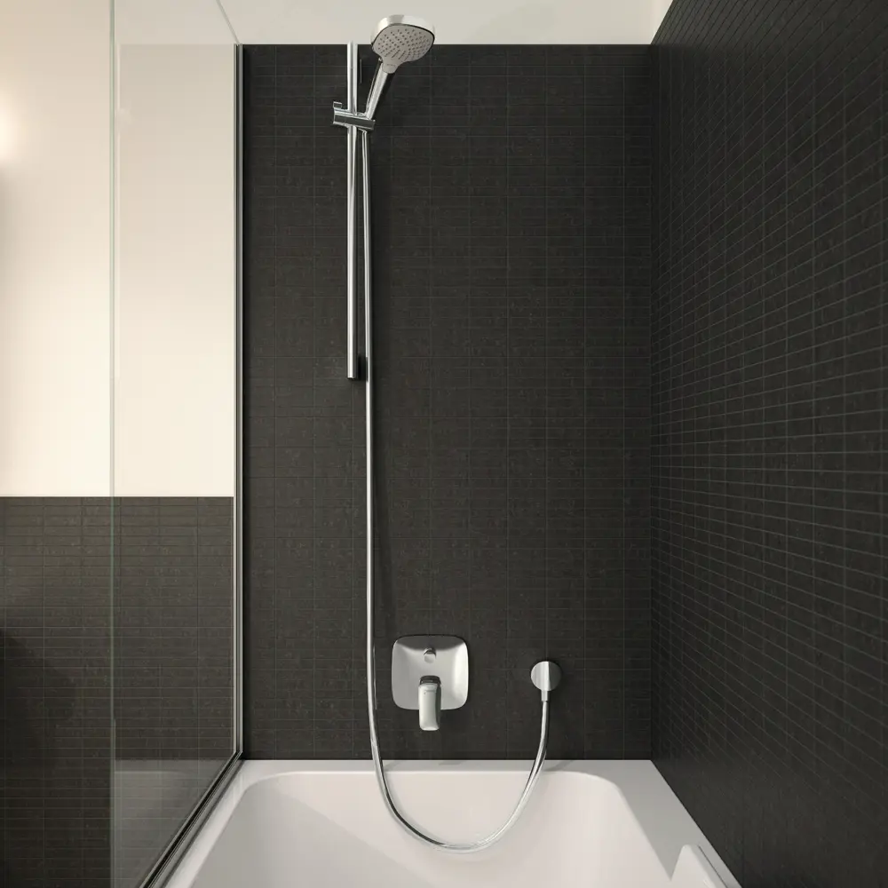 Подключение для душевого шланга Hansgrohe FixFit цвет хром 18217929 STLM-2086041  - Вид №5