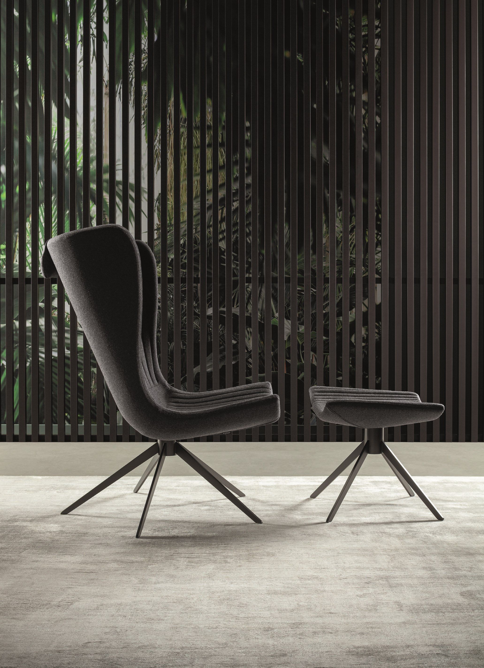 Тканевое вращающееся кресло BONALDO Колибри ARCH-00142017 - Вид №2