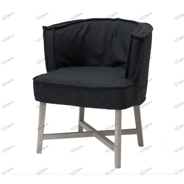 Кресло Liberty от Eichholtz черное EICHHOLTZ ДИЗАЙНЕРСКИЕ, EICHHOLTZ 062353 Черный 