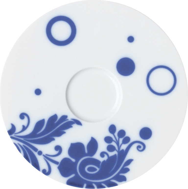 10582670 Sieger by Furstenberg Чашка кофейная цилиндр. с блюдцем Sieger by Furstenberg "Комната чудес" 250мл Фарфор 