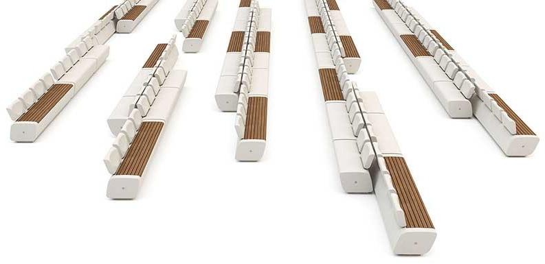 Bellitalia Модульная скамья из гранита Lounge sun-id-1409936 - Вид №2