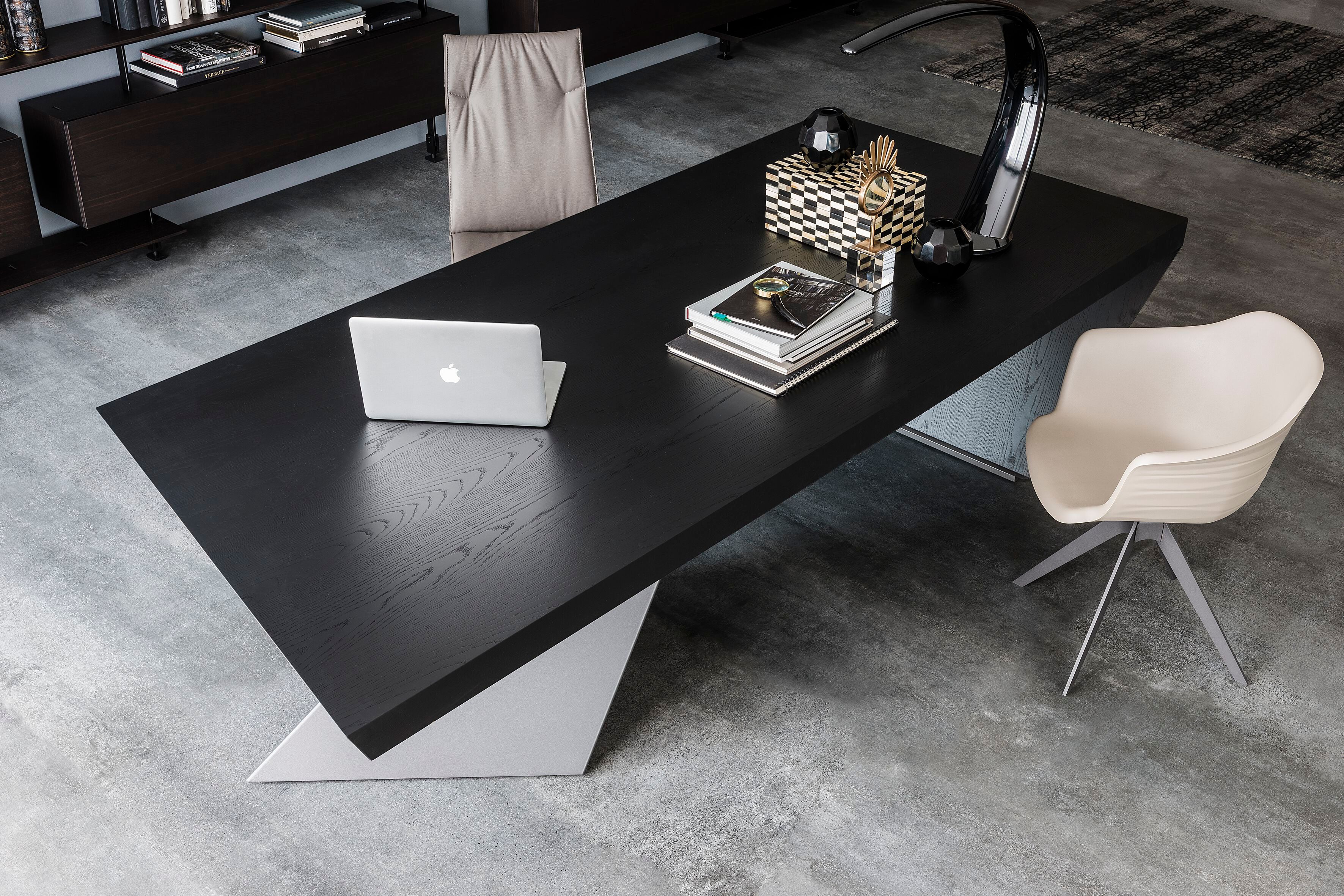 Прямоугольный стол из стали и дерева Cattelan italia NASDAQ ARCH-00006732 - Вид №7