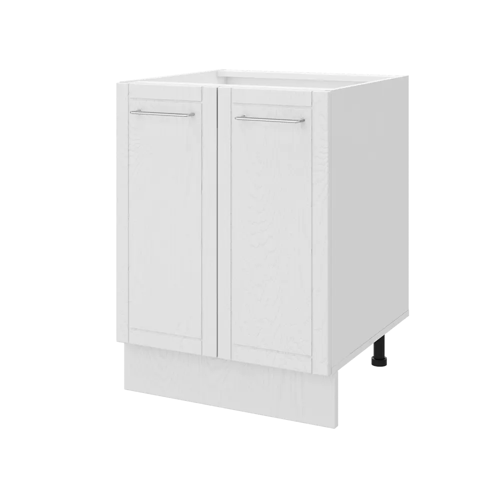 Кухонный шкаф напольный Агидель 60x82.5x58 см МДФ цвет белый 86584969 STLM-2177086 DELINIA - Вид №2