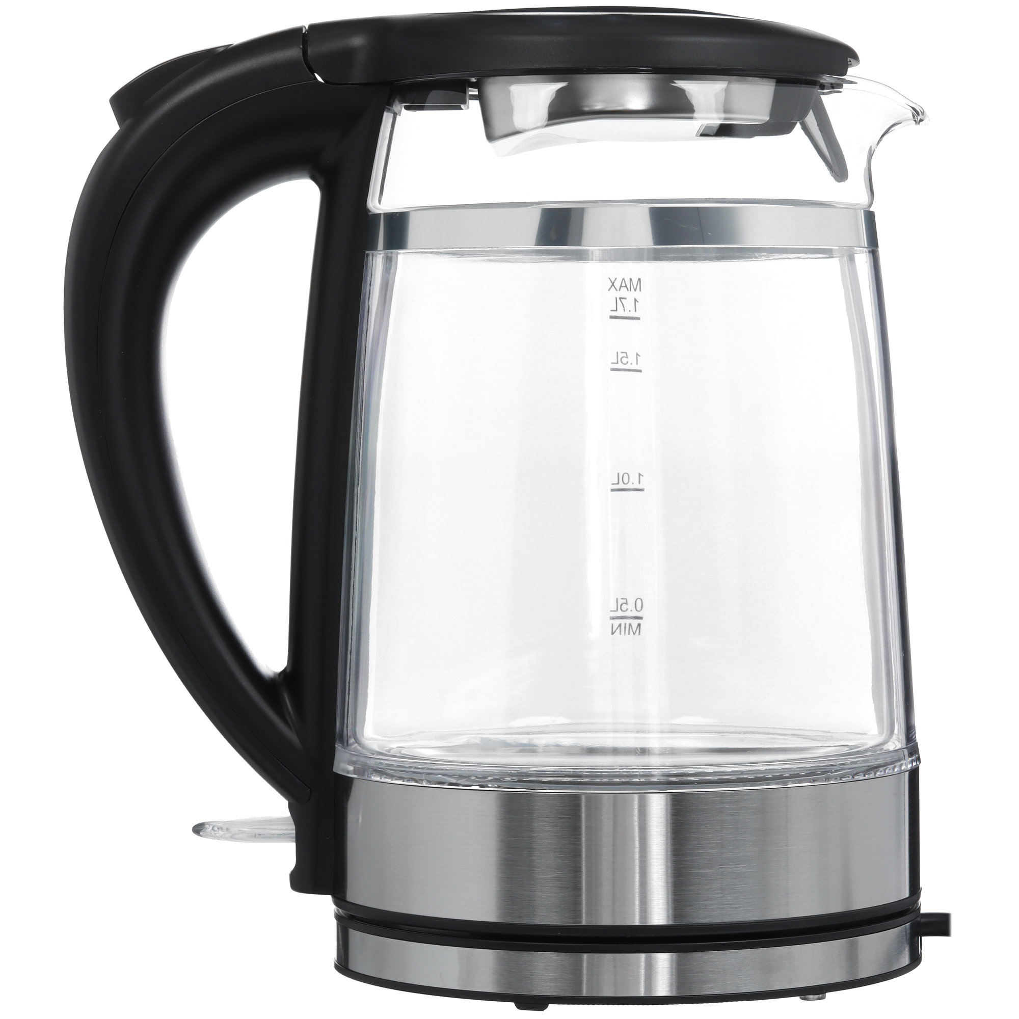 9055321 Электрочайник DEXP EK-03GDWS серебристый STDN-0060839 - Вид №1