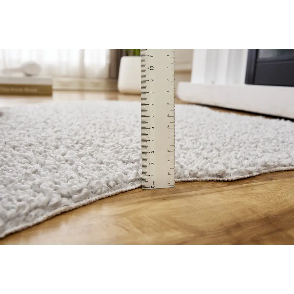 Ковер-шкура Teddy 60x90 см полиэстер цвет серая 89369393 STLM-2097758 Santreyd  - Вид №4