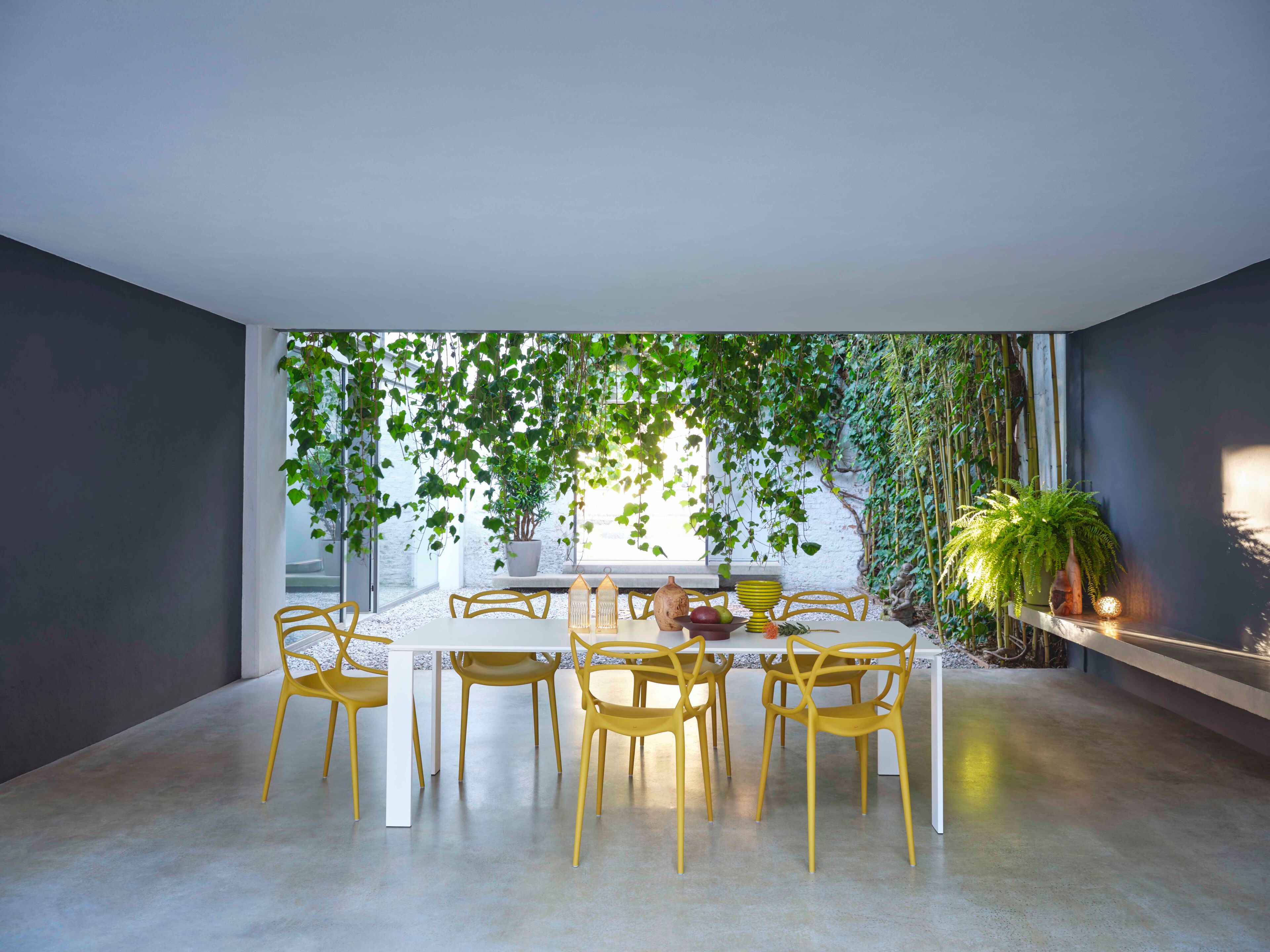 ПММА затемнения открытый настольная лампа Kartell LANTERN ARCH-00130854 - Вид №8