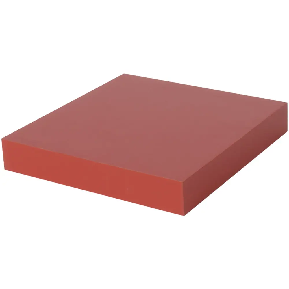 Полка мебельная Spaceo прямая 23x23.5x3.8 см МДФ цвет красный 81898798 STLM-2139521 