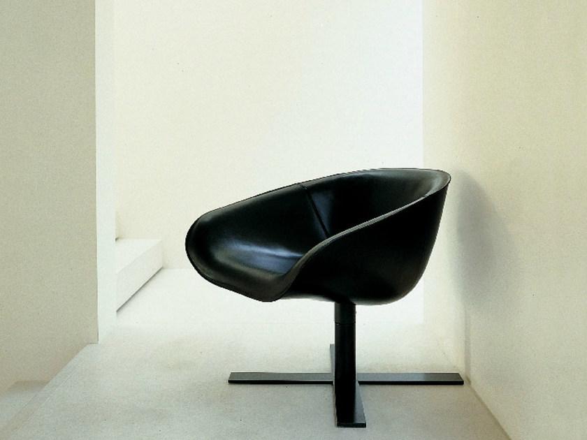 B&B Italia Поворотное кожаное кресло Mart sun-id-1483097 - Вид №2