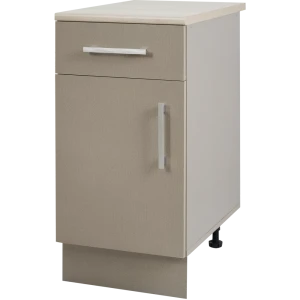 Напольный шкаф Шенилл 60x40x85.2 см ЛДСП цвет серый 83571294 STLM-2012477