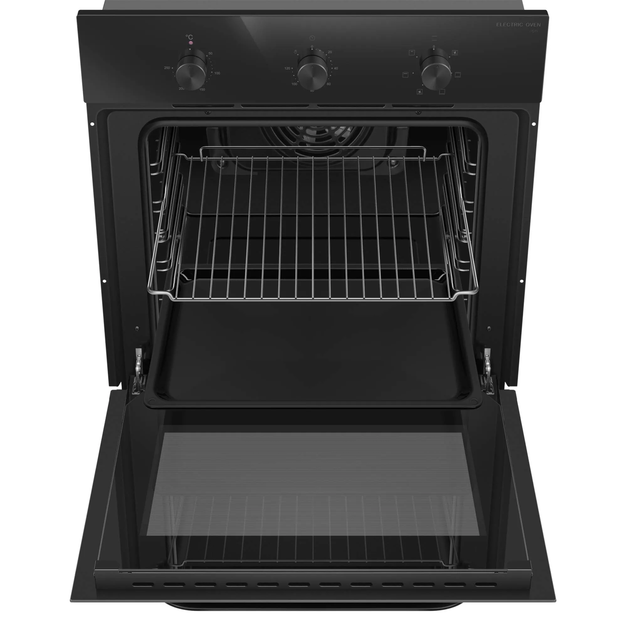 9168830 Электрический духовой шкаф Meferi MEO606BK LIGHT черный STDN-0076211 - Вид №3