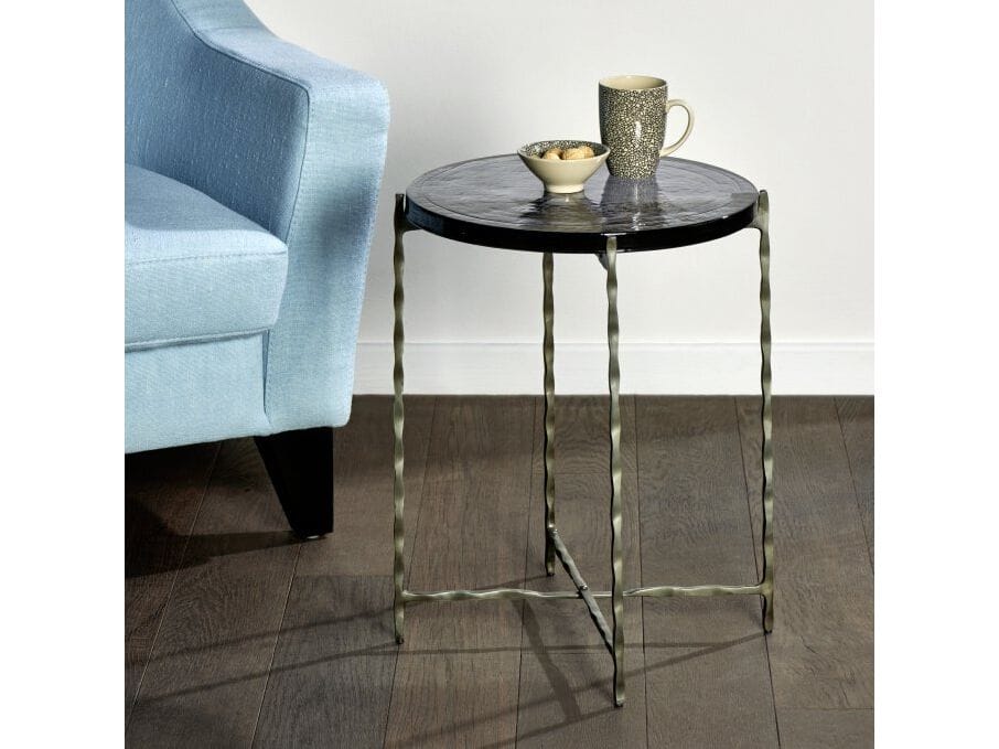 Круглый стеклянный журнальный столик LAMBERT BATURA ARCH-00147156 - Вид №1