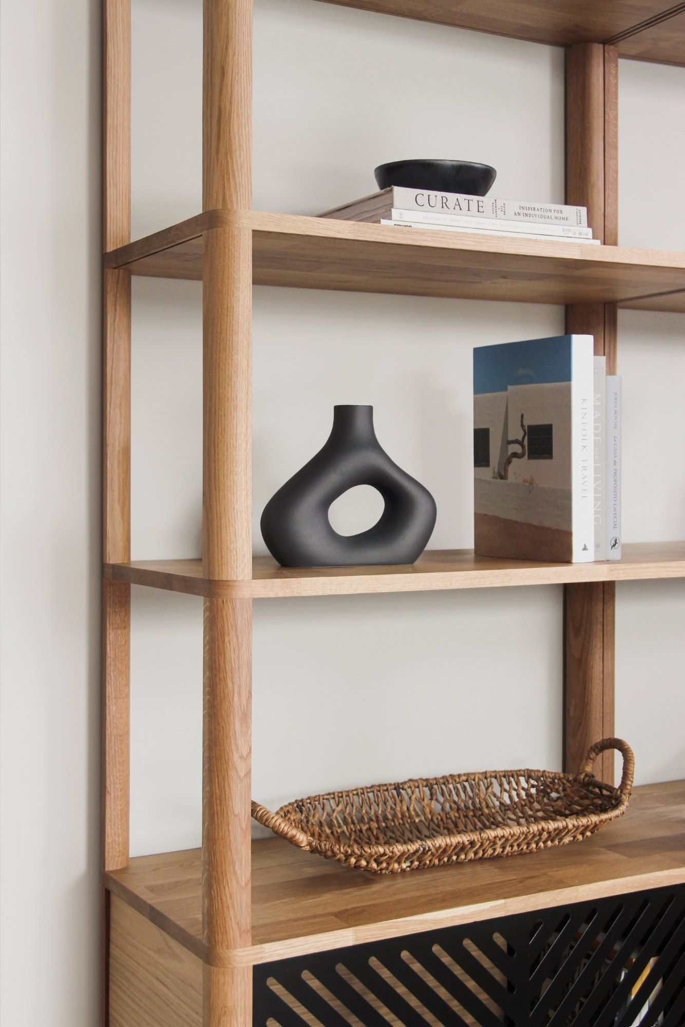 Модульный книжный шкаф из массива дерева Woodendot Cloe ARCH-00100242 - Вид №11