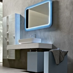 Зеркало в стеклянной раме S168 Arbi JOLLY