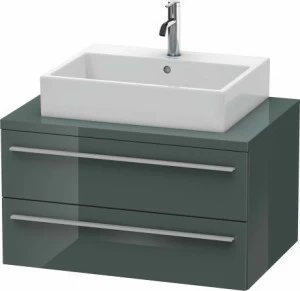 XL541703838 X-Large Тумбочка для консоли Доломитово-серый глянцевый лак