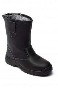 5029085 Сапоги Мастеров утепленные с металлическим подноском черные  Зимняя обувь  размер 45