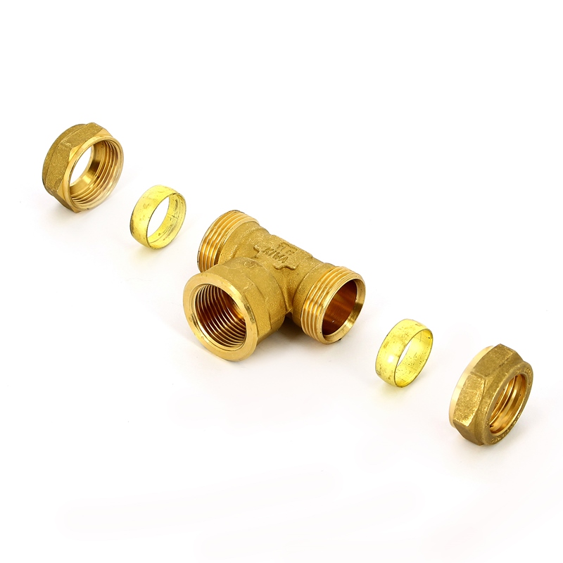 Тройник обжим-В TIEMME 22х1"х22 1000194 - Вид №4