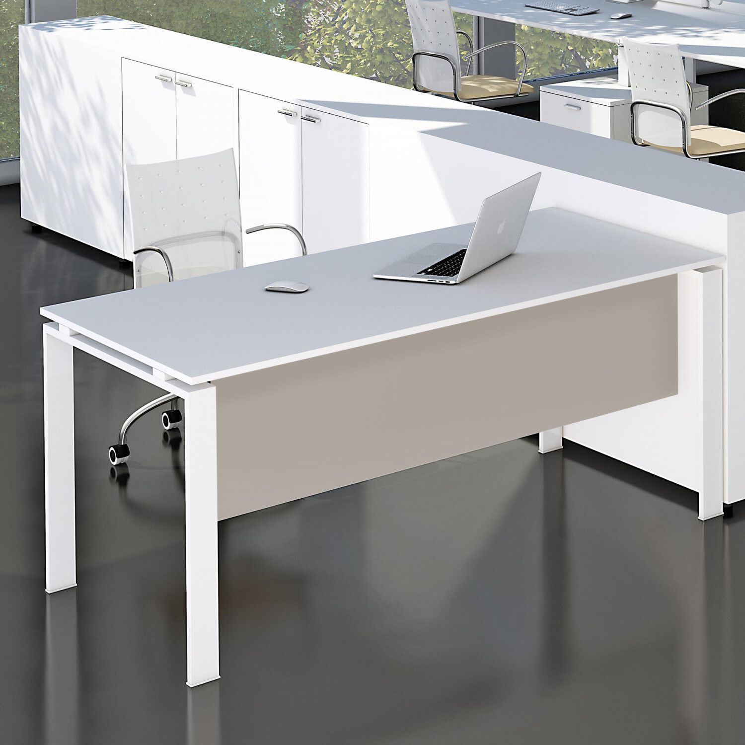 Прямоугольный стол для совещаний с системой люверсов CUF Milano Doria ARCH-00079444 - Вид №21