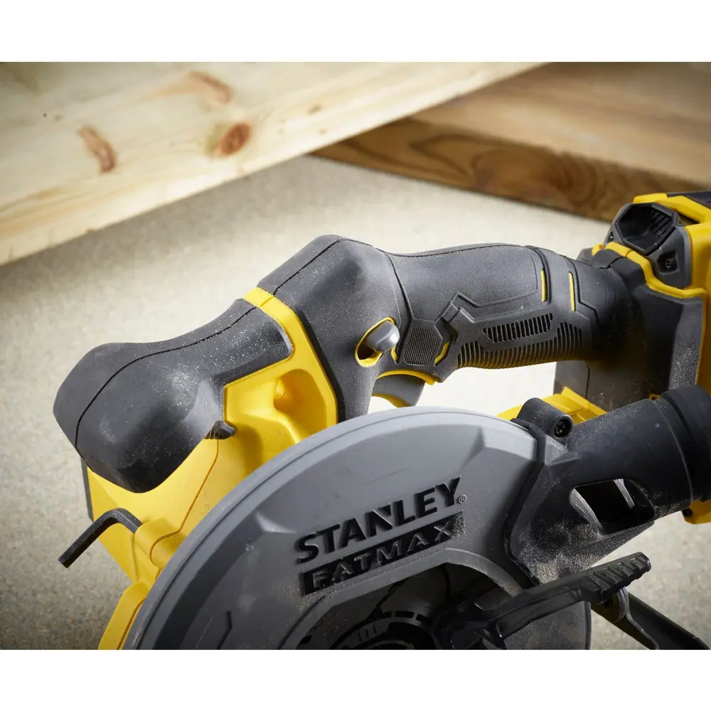 Пила циркулярная аккумуляторная Stanley SFMCS500M1KQW, 165 мм, 20 В Li-ion 1x4 Ач STANLEY FATMAX STLM-2160611 - Вид №13