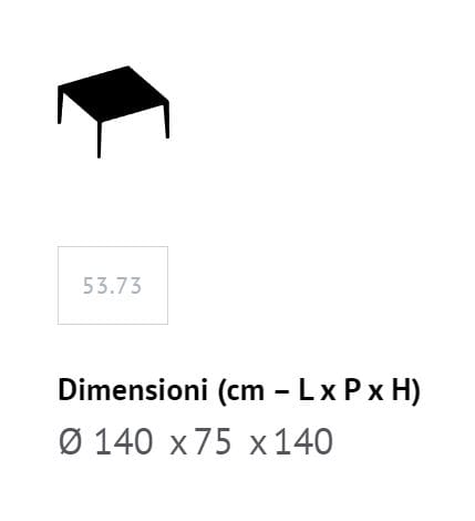 Прямоугольный выдвижной стол из стали и SuperMarmo Bontempi Casa DUKE ARCH-00056212 - Вид №18