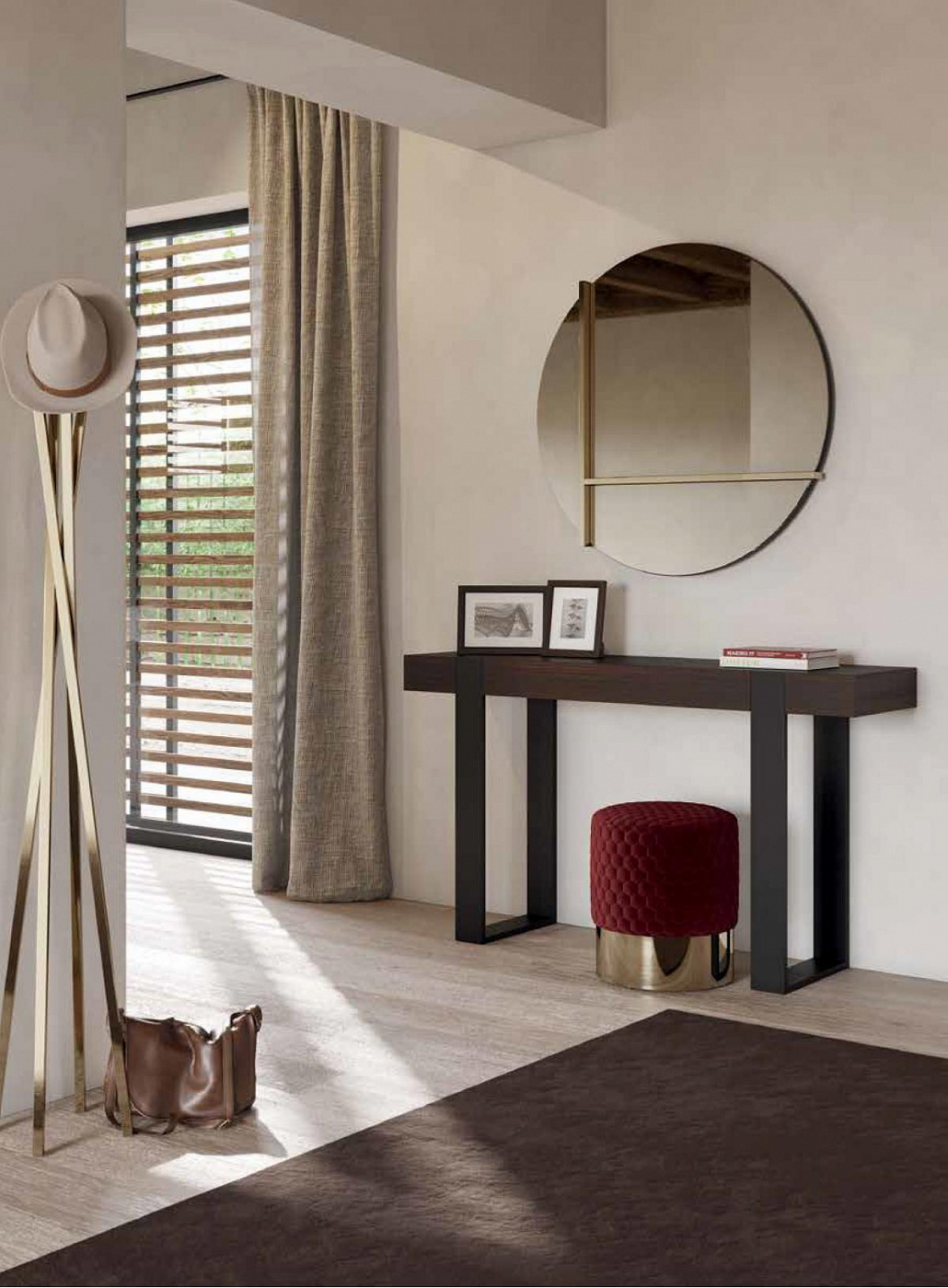 093290 Круглое зеркало LasKasas James - Вид №1