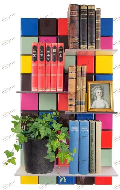 Pellington Design Модульный подвесной книжный шкаф из абс  C12 