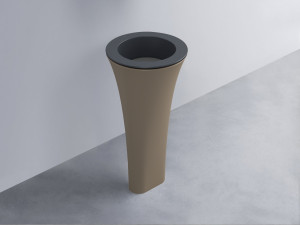 AMLA45-BA+AMPILT-CM+AMCOLT-AN Раковина Amedeo Tondo отдельностоящая cielo Enjoy + Amedeo