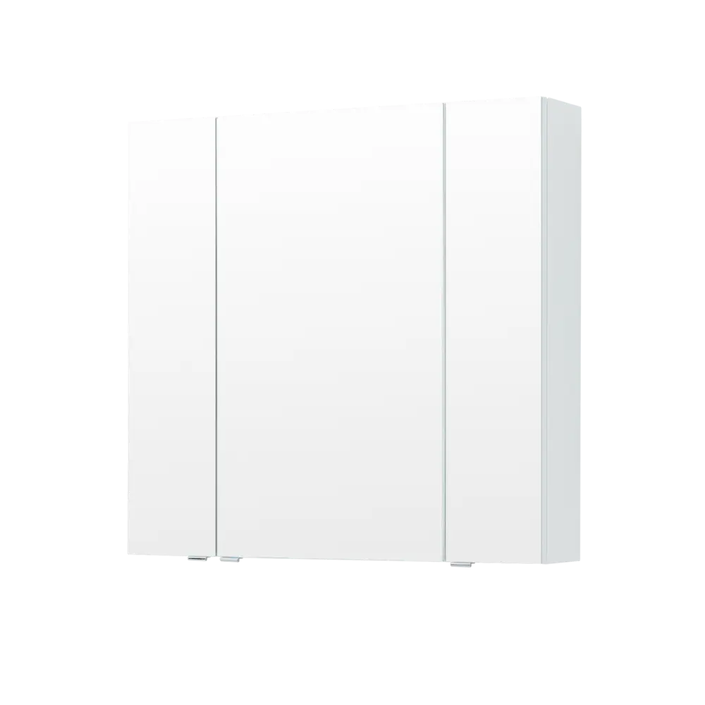 Шкаф зеркальный подвесной «Алвита» 90x85 см цвет белый 82407348 STLM-2079033 Santreyd - Вид №2