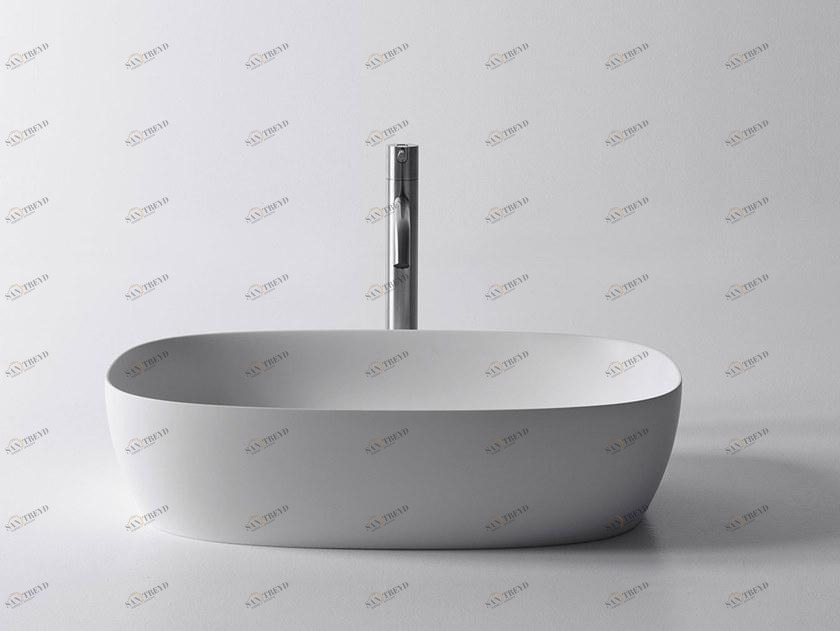 Senso Накладная раковина на столешницу  овальная Antoniolupi 