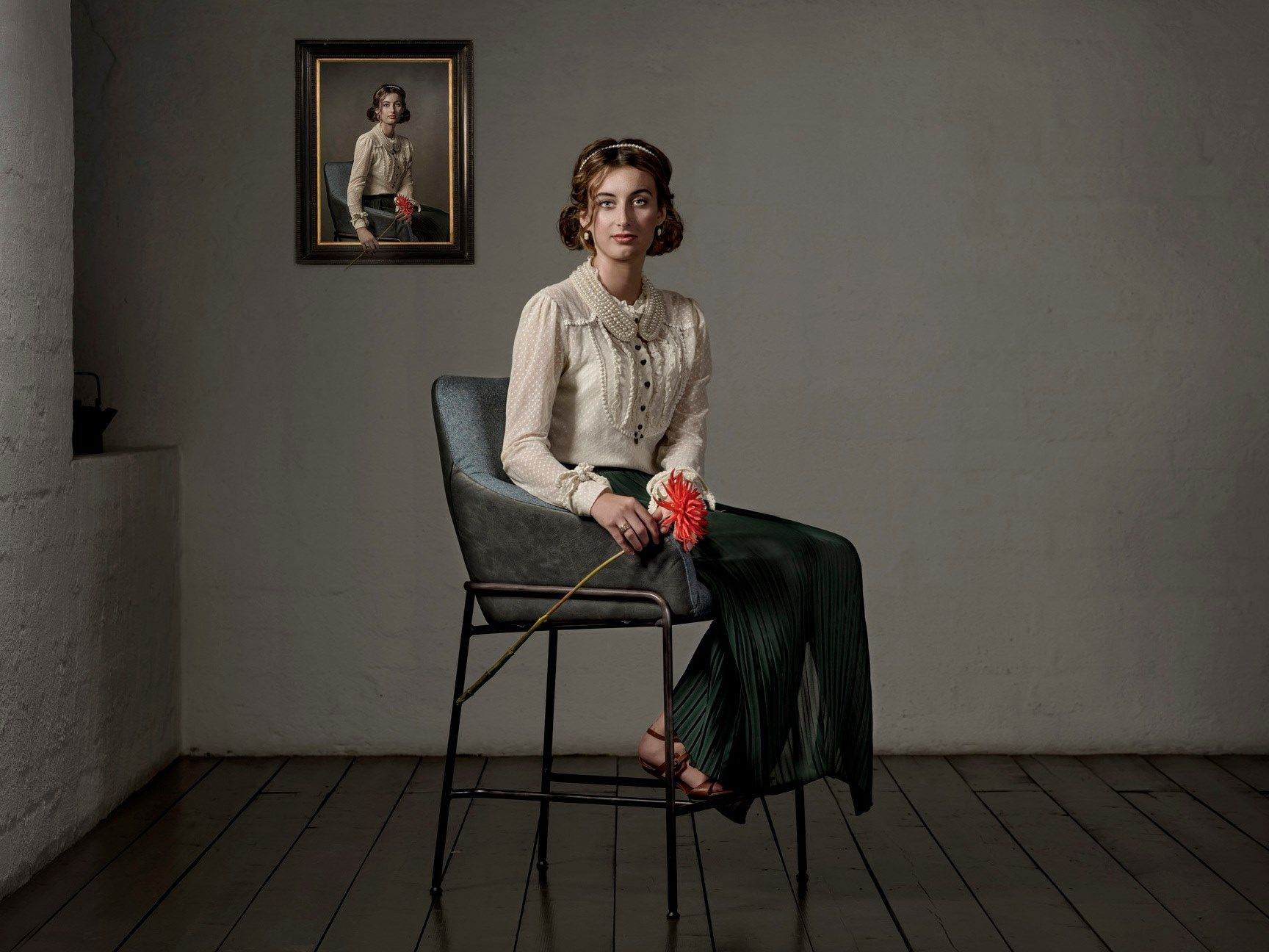 Табурет со спинкой Jess Jolly ARCH-00002369 - Вид №1