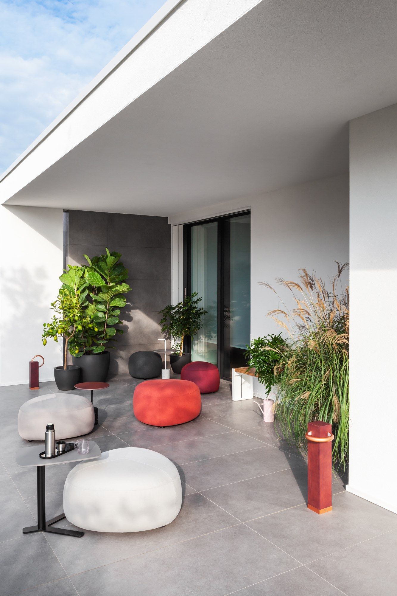 Ткань съемный сад пуфик Lapalma KIPU OUTDOOR ARCH-00102720 - Вид №20