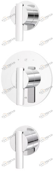 rvb Смеситель для душа на 3 отверстия Line 4075.--.94