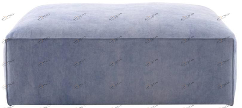 Ligne Roset Прямоугольный пуф со съемным чехлом из ткани Nils 13220205