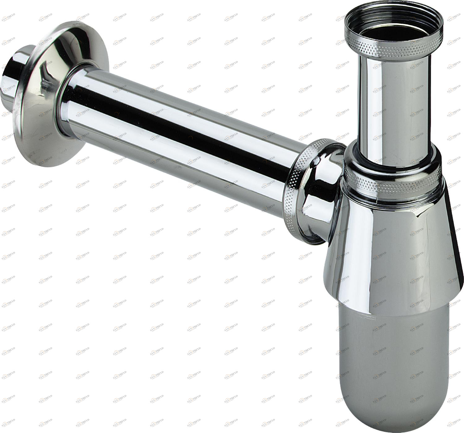 Канализационная арматура  Сифоны для умывальников и биде  Бутылочные сифоны VIEGA 100 674 Модель 5753 Santreyd 