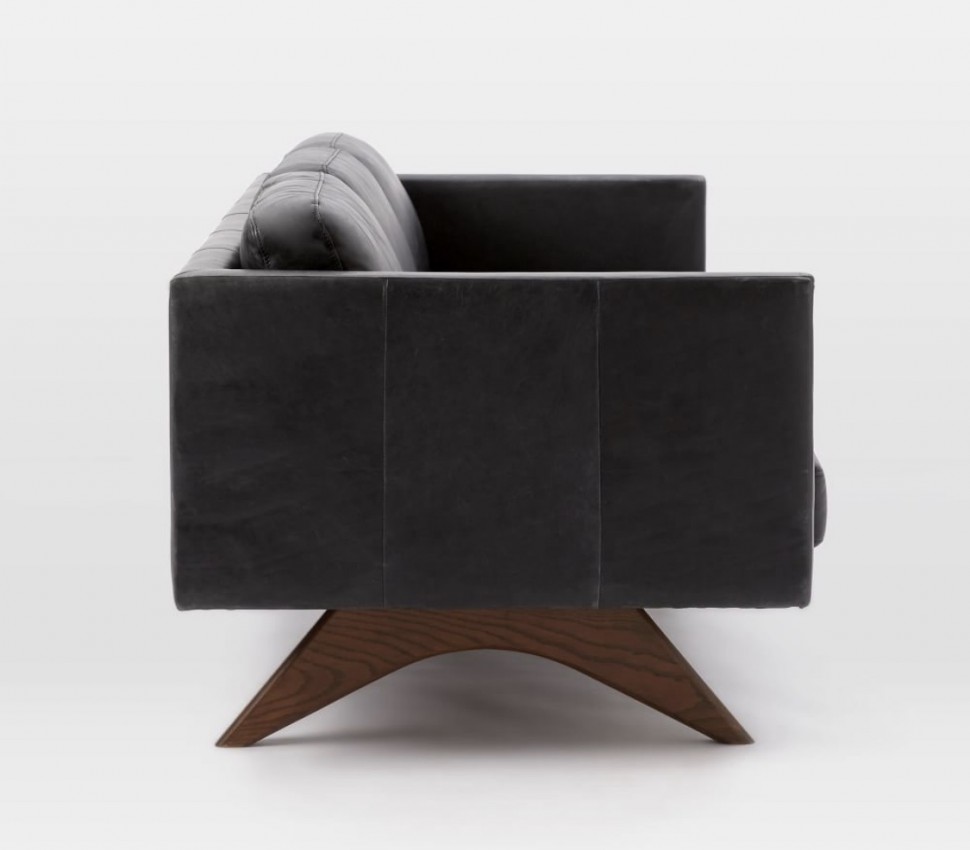 Диван Turella Tri прямой черный ICON DESIGNE ДИЗАЙНЕРСКИЕ, TURELLA 178064 Черный  - Вид №2