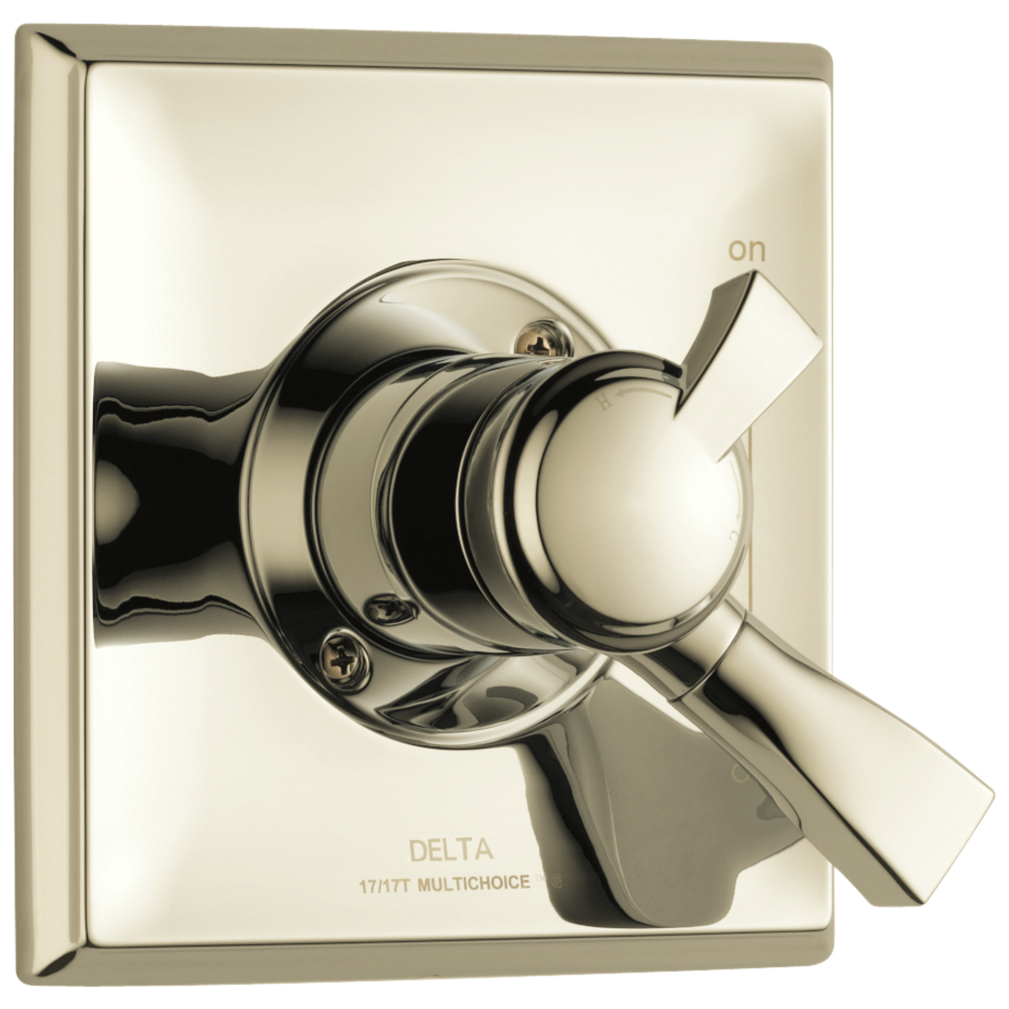 52159-PN Металлическая душевая лейка Raincan с одинарной настройкой Delta Faucet Universal Showering Полированный никель 