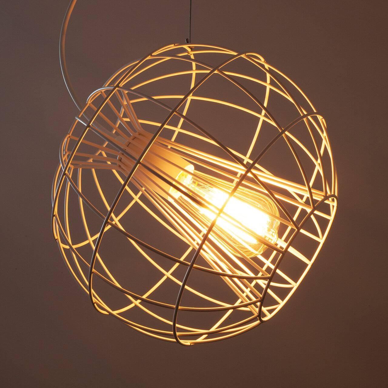 Подвесной светильник Eurosvet Sfera 50061/1 белый EUROSVET SFERA WHITE 196043 Белый  - Вид №1