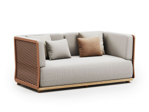 2-местный тканевый садовый диван