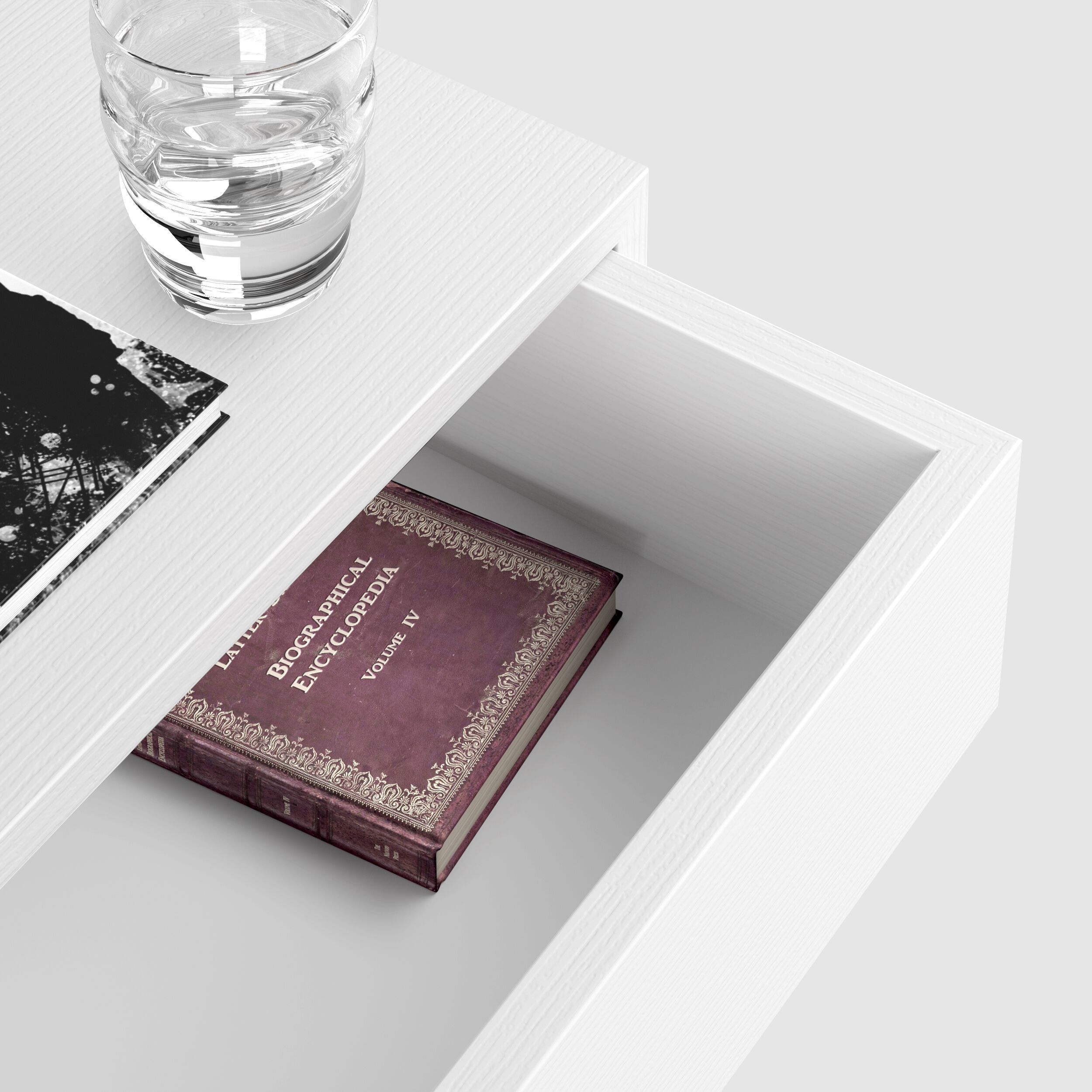 Прикроватная тумбочка с выдвижным ящиком Mobili Fiver RICCARDO ARCH-00064333 - Вид №14