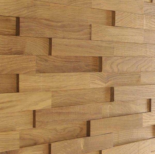 Мозаика и 3D панели из дерева Tarsi 3D Астра Дуб 3д (мозаика панели), гладкая (3Д (мозаика панели), Гладкая) 665х275 мм 3Д3020 - Вид №1